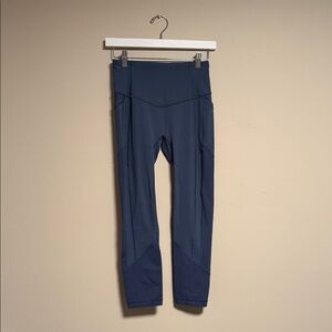 lululemon athletica Blue Leggings